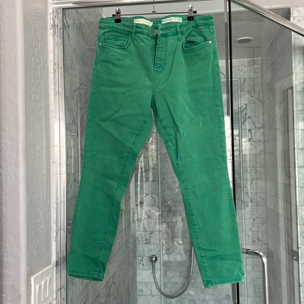 Anthropologie mid-rise skinny jeans